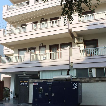 Aura Luxury Studio I Couple Friendly I Near Golf Course Road, Sector 57, Gurgaon Exteriör bild